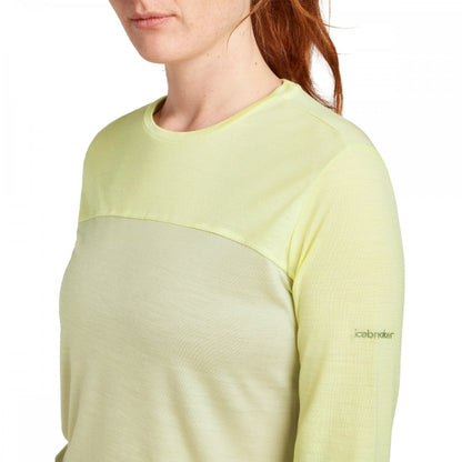 Womens Merino Blend 125 Cool-Lite™ Sphere Long Sleeve T-Shirt Colour Block