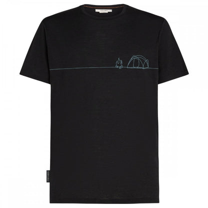 Mens Merino 150 Tech Lite Short Sleeve T-Shirt Single Line Camp