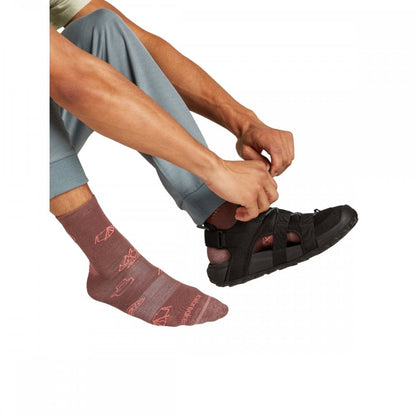 Mens Merino Lifestyle Ultralight Crew Socks Camp Essentials