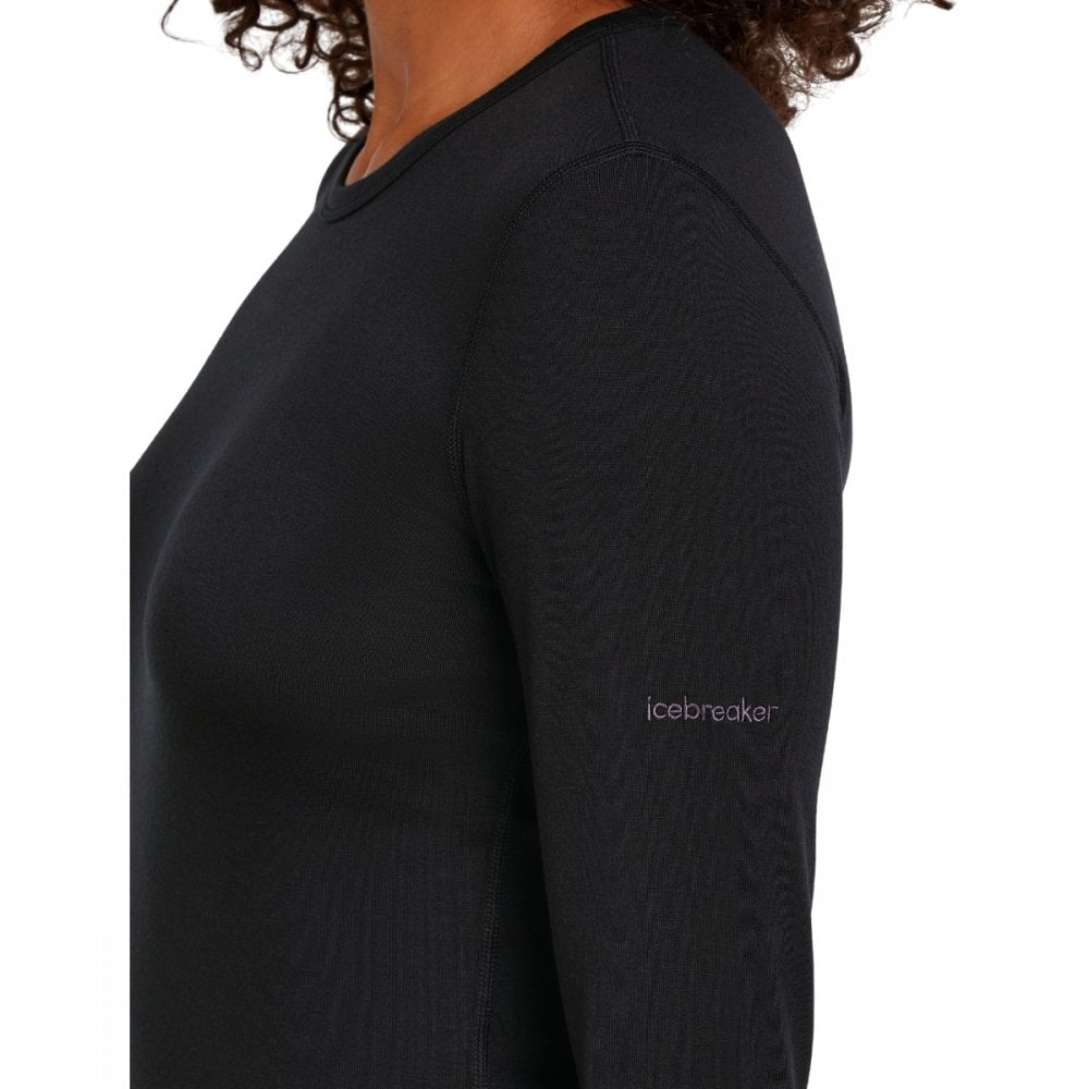 Womens Merino Blend Core Heavyweight Long Sleeve Crewe Thermal Top