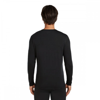 Mens Merino Blend Core Heavyweight Long Sleeve Crewe Thermal Top
