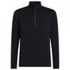 Mens Merino Blend Core Heavyweight Long Sleeve Half Zip Thermal Top