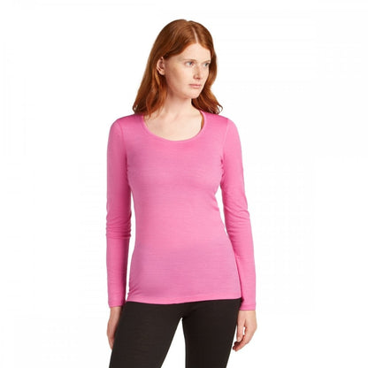 Womens Merino 200 Oasis Long Sleeve Scoop Thermal Top