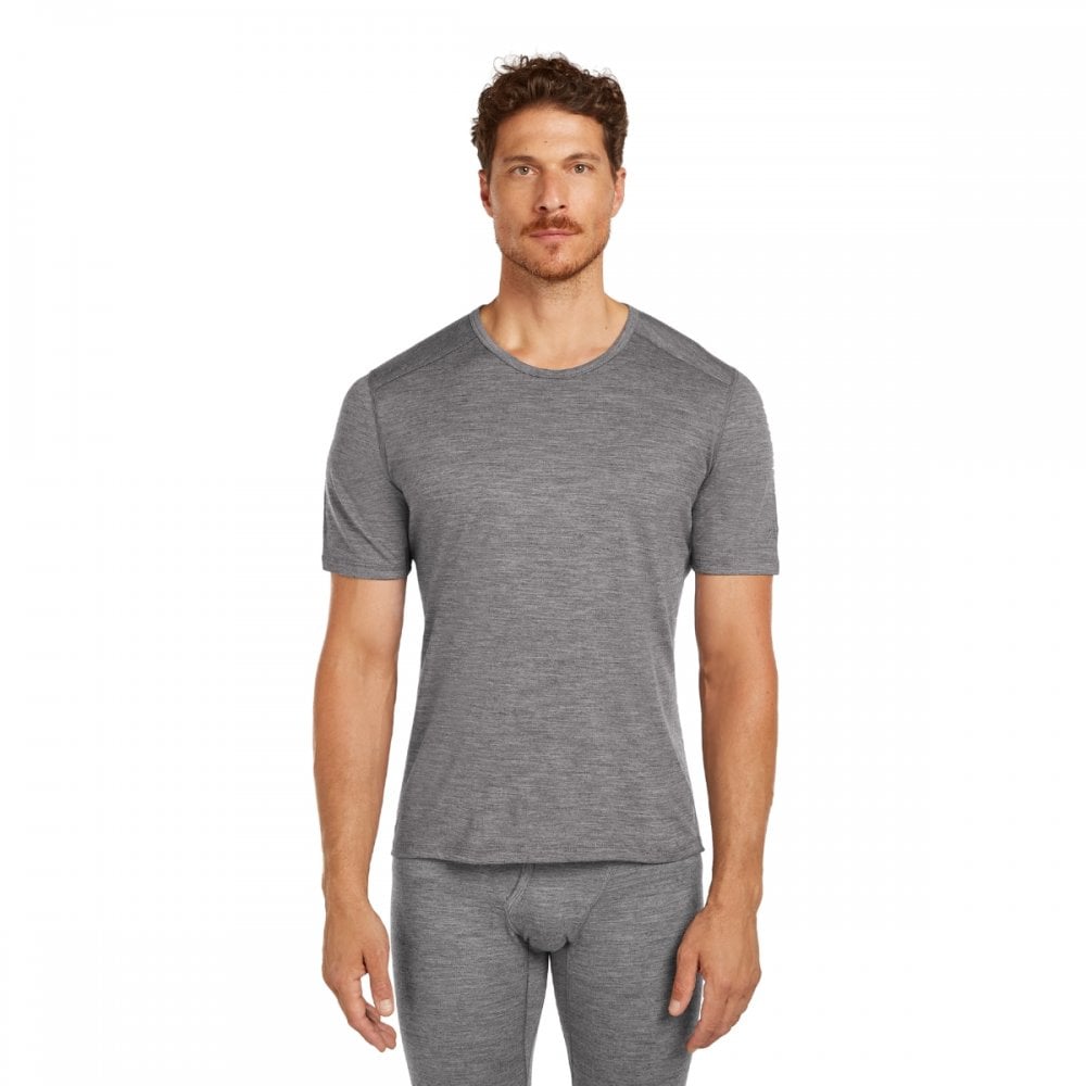 Mens Merino 200 Oasis Short Sleeve Crewe Thermal Top