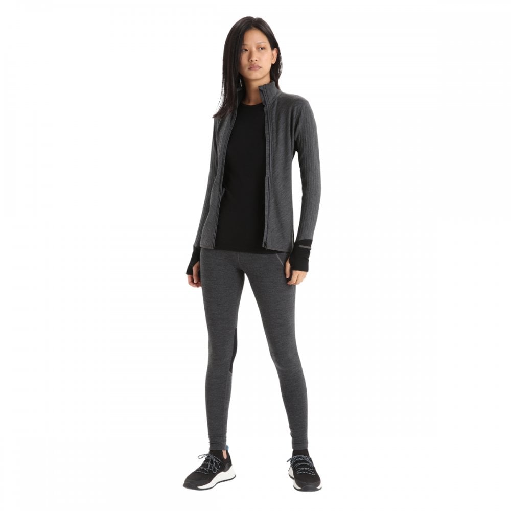 Womens Descender Long Sleeve Zip Jacket