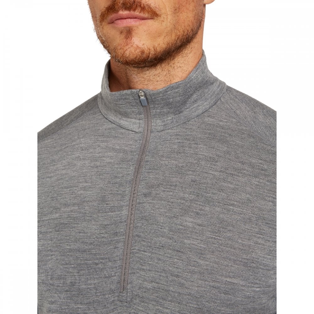 Mens Merino 200 Oasis Long Sleeve Half Zip Thermal Top