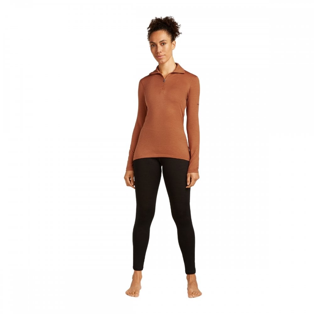 Womens Merino 200 Oasis Long Sleeve Half Zip Thermal Top