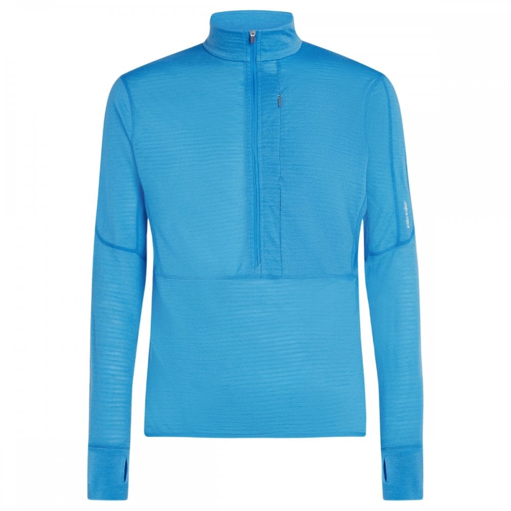 Mens Merino Blend 200 Realfleece™ Descender Long Sleeve Half Zip Jacket