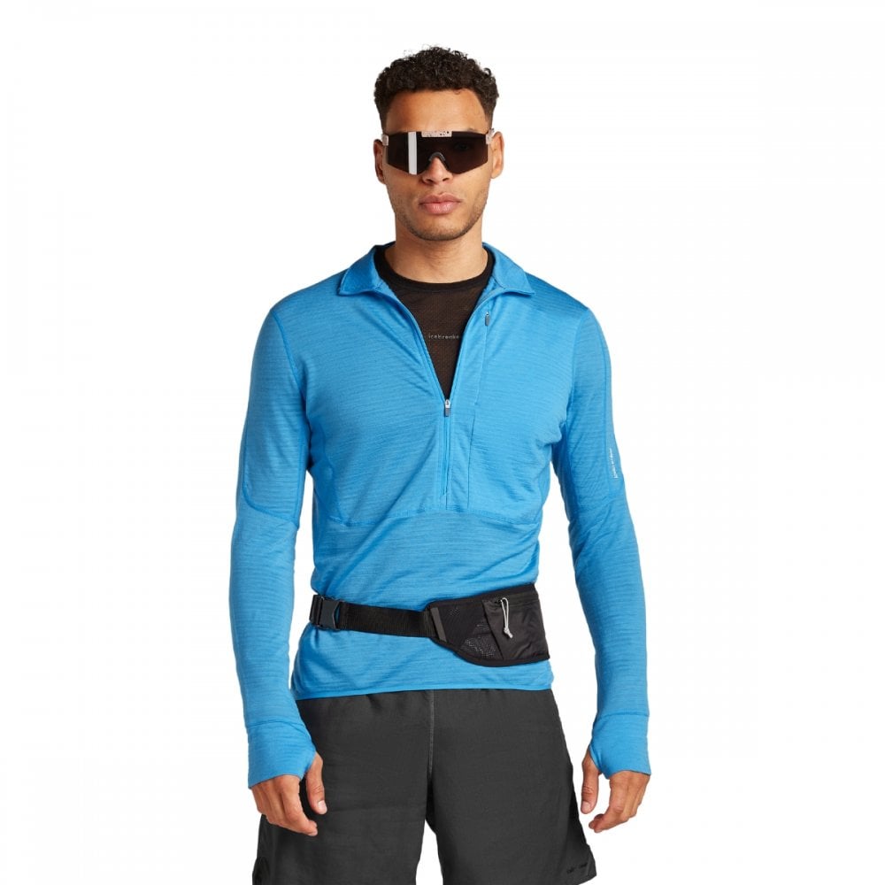 Mens Merino Blend 200 Realfleece™ Descender Long Sleeve Half Zip Jacket