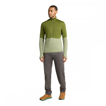 Mens Merino Blend 200 Realfleece™ Descender Long Sleeve Half Zip Jacket
