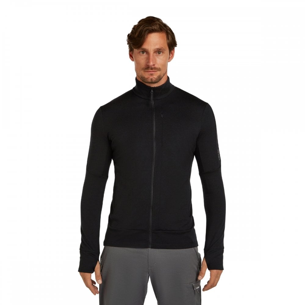 Mens Merino 260 Quantum Long Sleeve Zip Jacket