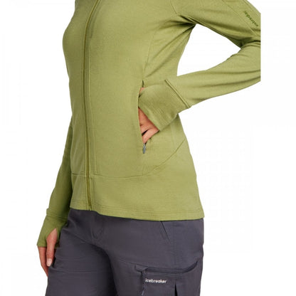 Womens Merino 260 Quantum Long Sleeve Zip Jacket