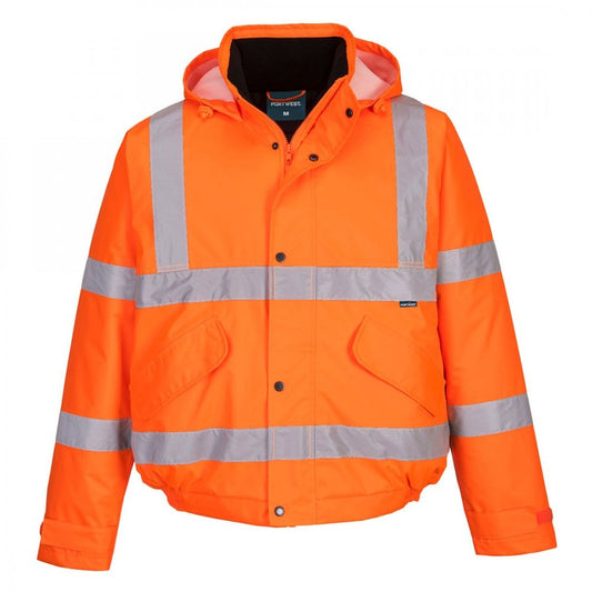 ES463 ES1 Essential Hi-Vis Winter Bomber Jacket